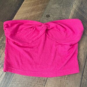 I’m selling this cute hot pink shein tub top! Size: XS 💖